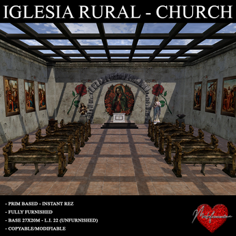 Second Life Marketplace - [MLF] IGLESIA RURAL - CHURCH